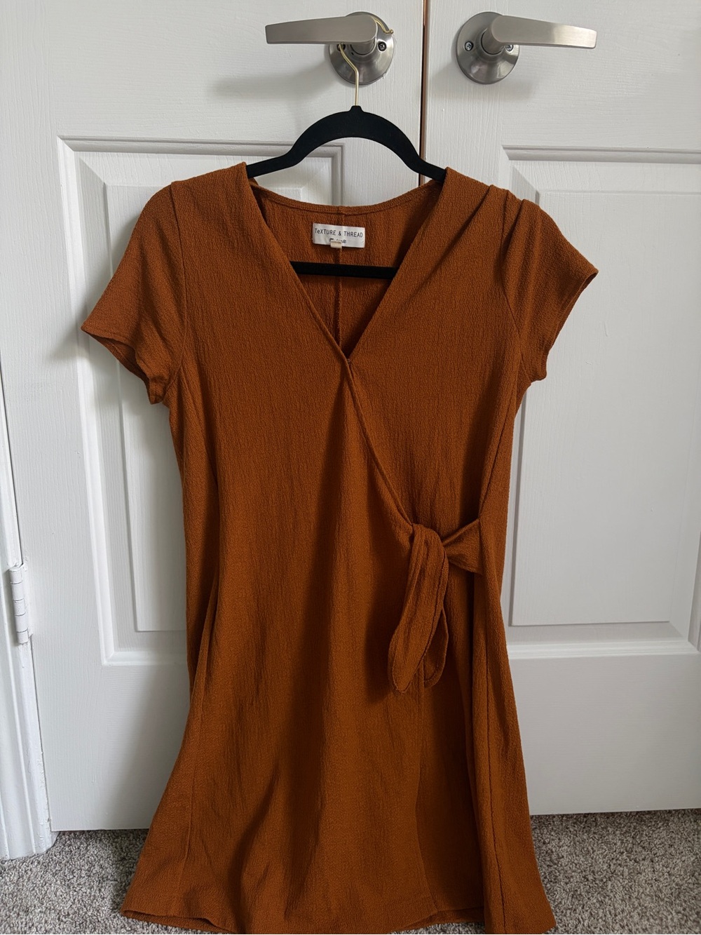 Madewell Thrift & Thread Wrap Dress